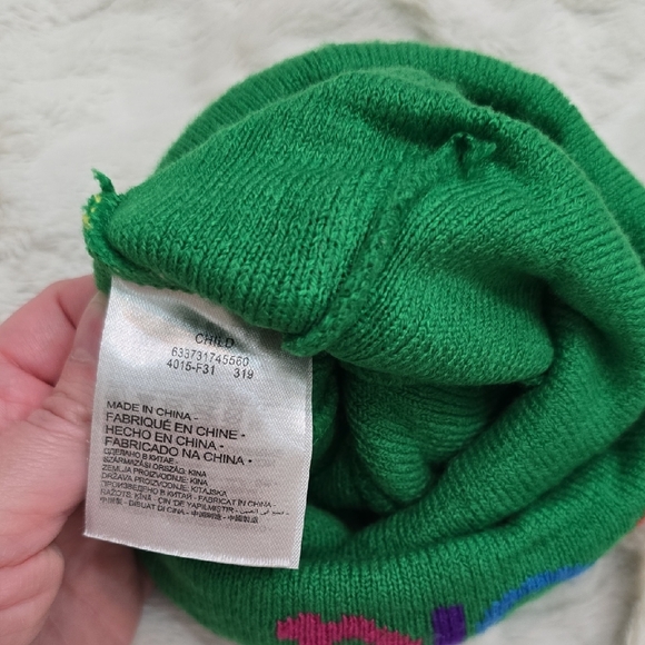 Crayola Green Beanie with Pom-Pom - Picture 4 of 4